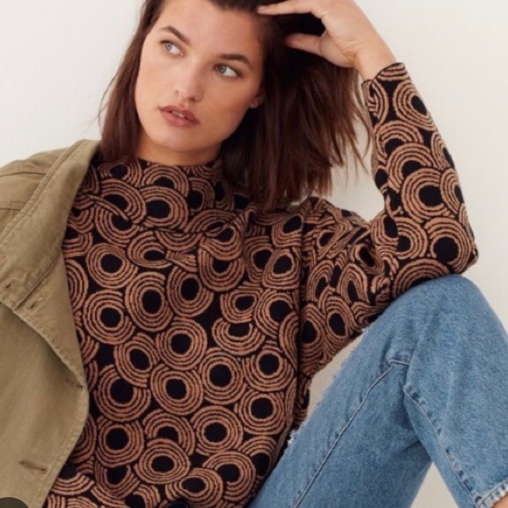 Anthropologie Cary’s Mockneck sweater